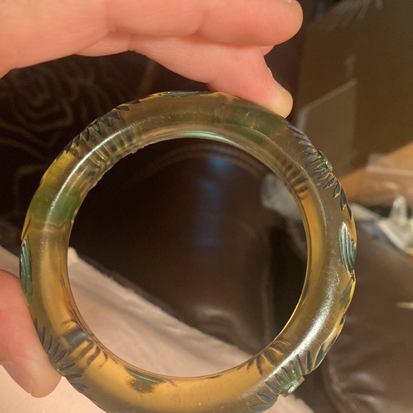 Vintage BoHo Carved Design Bracelet, SilverFox Special💜🔥⭐️🌺❤️ - Picture 7 of 8